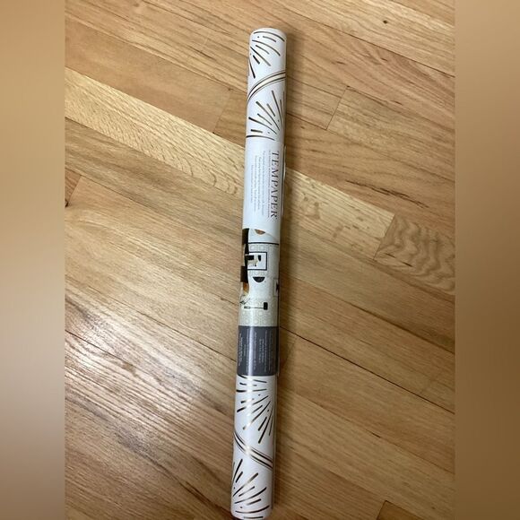 Tempaper Peel and stick Wallpaper HELLO SUNSHINE SUNSET GOLD HS16014 - Picture 1 of 4